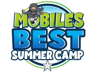 Mobiles BEST Summer Camp logo design by Suvendu