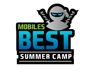 Mobiles BEST Summer Camp logo design by designbyorimat
