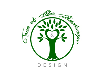 Tree of Life Landscape & Design logo design by twomindz