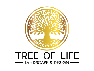Tree of Life Landscape & Design logo design by pilKB