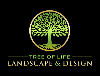 Tree of Life Landscape & Design logo design by hidro