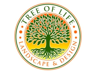 Tree of Life Landscape & Design logo design by qqdesigns