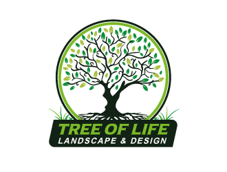 Tree of Life Landscape & Design logo design by X-GRAPHICS