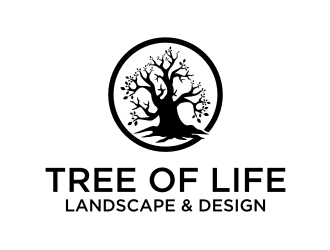 Tree of Life Landscape & Design logo design by Garmos