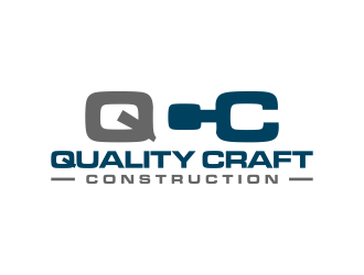 Quality Craft Construction logo design by p0peye