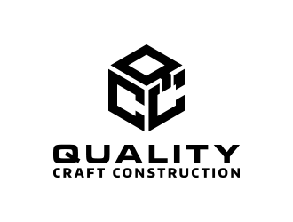 Quality Craft Construction logo design by lexipej