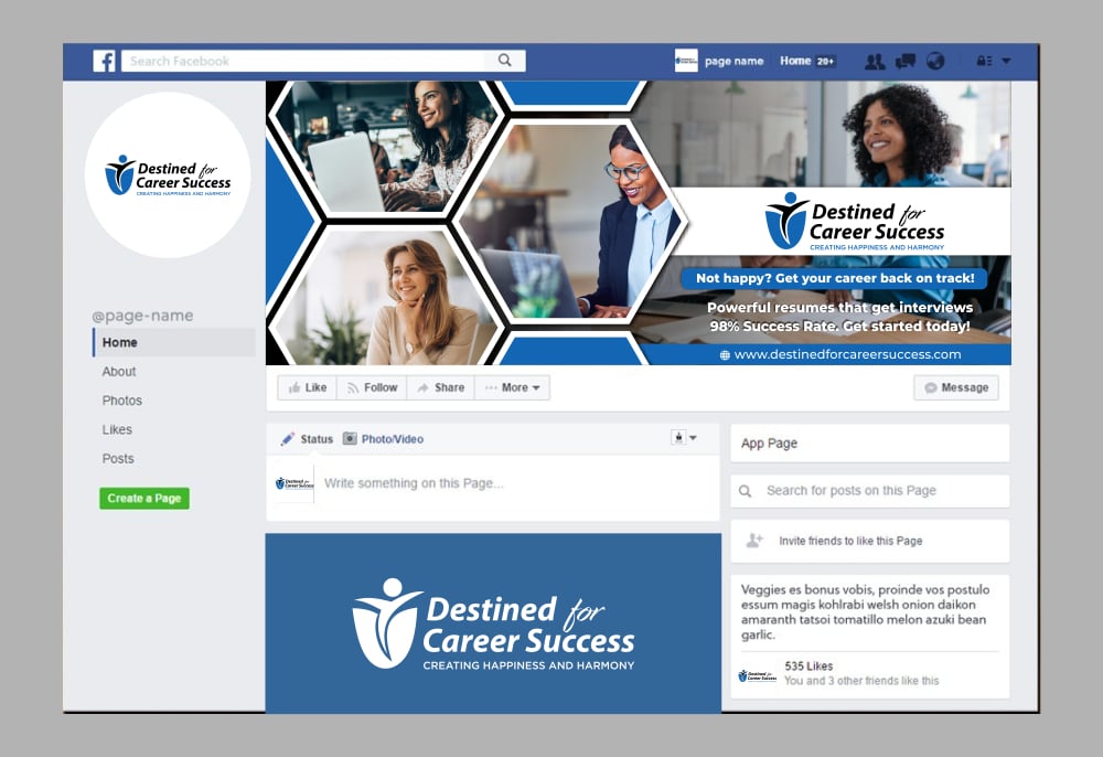 Destined for Career Success  logo design by imagine