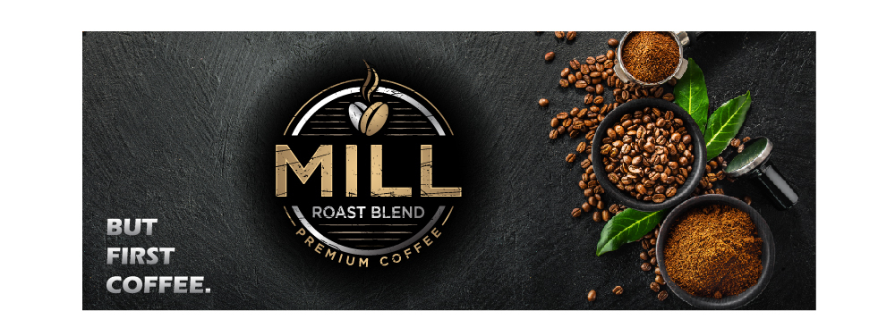Mill Roast Blend logo design by Sofia Shakir