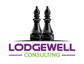 LodgeWell Consulting logo design by Sandip
