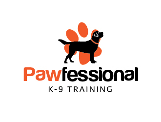 Pawfessional K-9 Training logo design by il-in