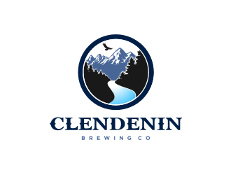 Clendenin Brewing Co. logo design by mungki
