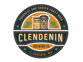 Clendenin Brewing Co. logo design by SOLARFLARE