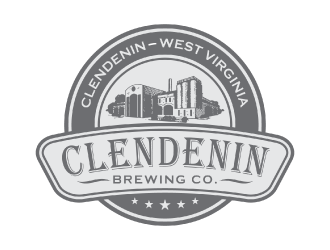 Clendenin Brewing Co. logo design by nona