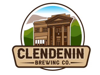Clendenin Brewing Co. logo design by Suvendu