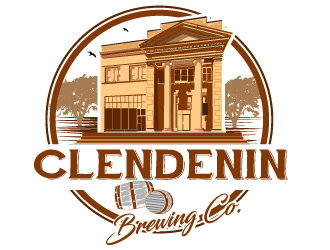 Clendenin Brewing Co. logo design by Suvendu