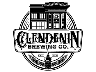Clendenin Brewing Co. logo design by LogoQueen