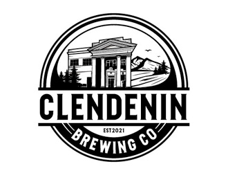 Clendenin Brewing Co. logo design by gogo
