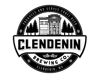 Clendenin Brewing Co. logo design by SOLARFLARE