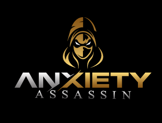 Anxiety Assassin logo design by WRDY