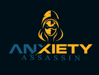 Anxiety Assassin logo design by WRDY
