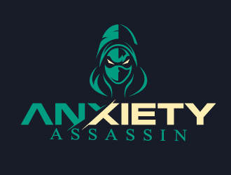Anxiety Assassin logo design by WRDY