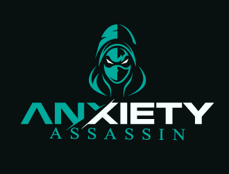 Anxiety Assassin logo design by WRDY