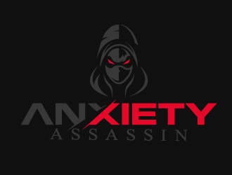 Anxiety Assassin logo design by WRDY