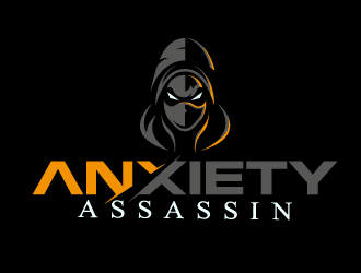 Anxiety Assassin logo design by WRDY