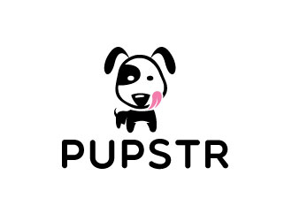 Pupstr logo design by REDCROW