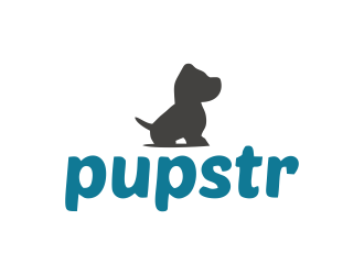 Pupstr logo design by MUNAROH