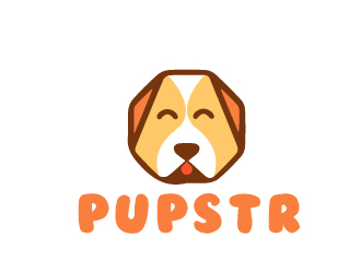 Pupstr logo design by xien