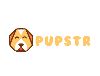Pupstr logo design by xien
