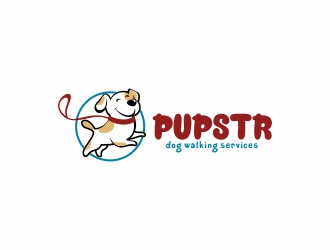 Pupstr logo design by decade