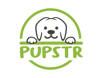 Pupstr logo design by excelentlogo