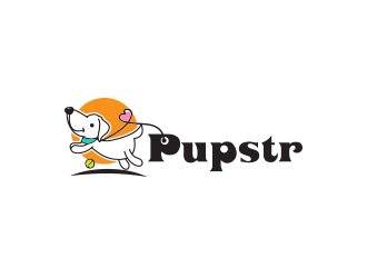 Pupstr logo design by Rexi_777