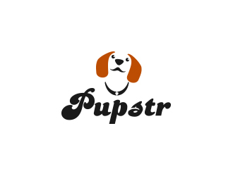 Pupstr logo design by Rexi_777