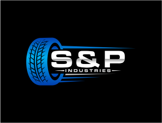 S & P Industries  logo design by fadlan