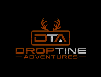 DropTine Adventures logo design by Artomoro