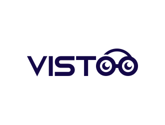 Vistoo logo design by ubai popi