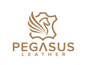 Pegasus Leather logo design by jaize