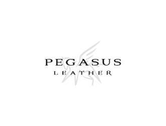 Pegasus Leather logo design by Shabbir