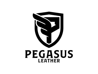 Pegasus Leather logo design by ekitessar