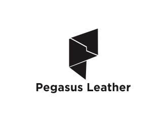 Pegasus Leather logo design by Greenlight