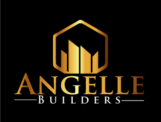 Angelle Builders logo design by ElonStark