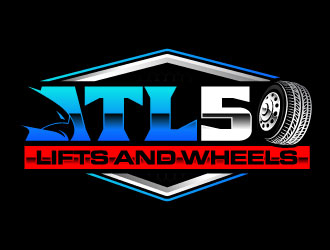 ATL50 LIFTS AND WHEELS logo design by daywalker