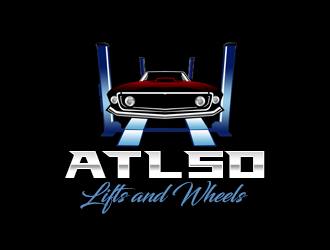ATL50 LIFTS AND WHEELS logo design by kunejo