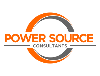 Power Source Consultants logo design by MUNAROH