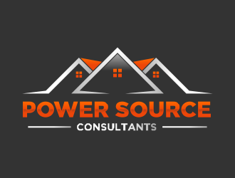 Power Source Consultants logo design by MUNAROH