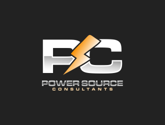 Power Source Consultants logo design by Mahrein