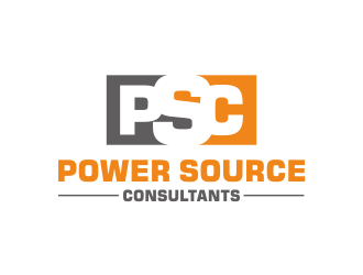 Power Source Consultants logo design by Girly